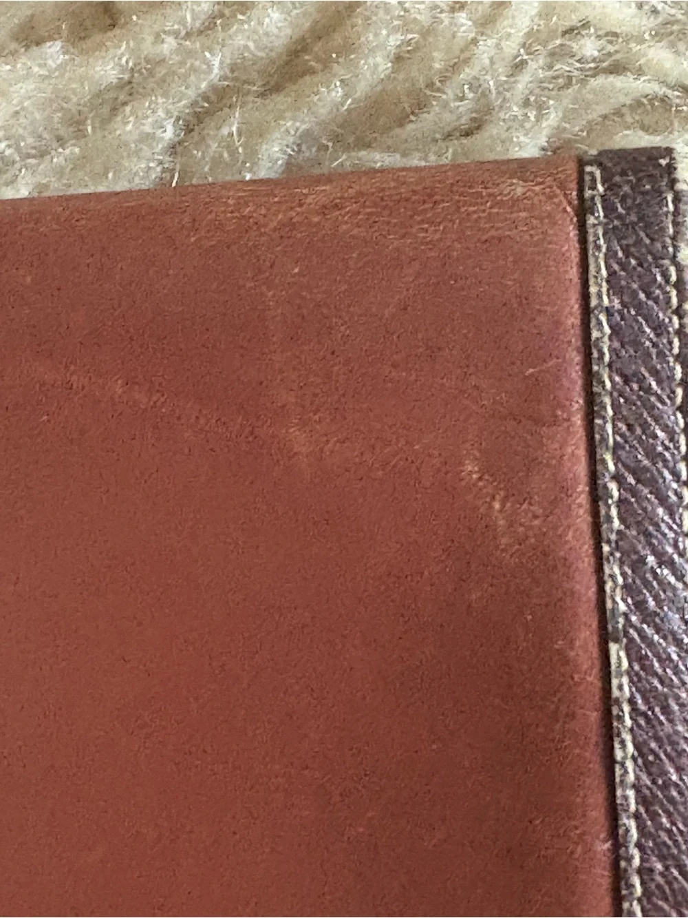 Vintage Mark Cross Brown Leather Wallet
